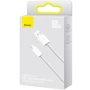 Кабель Baseus USB Cable to USB-C Dynamic Series Fast Charging 100W 1m White (CALD000602) фото 4