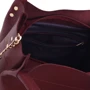 Женская сумка тоут Ricco Grande бордовая (1l908x-bordo): Тип ручки На цепочке, Плечевой ремень, С двумя ручками, Короткая ручка