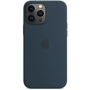 Чохол для iPhone Apple Silicone Case with MagSafe Abyss Blue (MM2T3) for iPhone 13 Pro Max: Колір синій