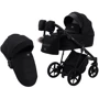 Коляска 2 в 1 Adamex Gallo Thermo GA-12 black diamond