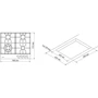 Варочная поверхность газовая Pyramida PFE 643 Black Luxe фото 8