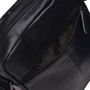 Мужская сумка через плечо Borsa Leather черная (K11169a-black): Тип ручки Плечевой ремень, Без ручки