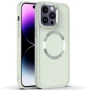 Чехол для iPhone TPU Case Bonbon Metal Style with MagSafe White for iPhone 16 Pro Max