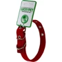 Ошейник брезентовый Lucky Pet 3.5x26-56 см красный (4820224214733)