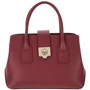 Женская сумка тоут Furla Mira S бордовая (993455)