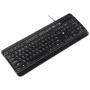 Клавиатура 2E KS120 USB Black (2E-KS120UB): Количество клавиш 104