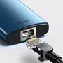 Адаптер Baseus Adapter USB-C to 3xUSB3.0+HDMI+RJ45+USB-C+TF+SD Blue (WKWG000103) фото 6