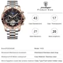 Наручные часы Poedagar Mechanical (1731): Водонепроницаемость 3 ATM