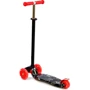 Самокат Best Scooter MAXI Блискавка Чорно-червоний (А 25463 / 779-1318)