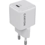 Зарядное устройство Canyon Wall Charger USB-C CU20C GaN 20W White (CNS-CUW20C): Особенности USB-C, Power Delivery (PD)