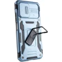 Чехол для телефонов Mobile Case Camshield Army Ring Light Blue for Xiaomi Poco X5 Pro 5G / Note 12 Pro 5G: Материал TPU (термополиуретан) и поликарбонат