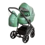 Универсальная коляска 2 в 1 Broco Miracle Black 9023-BMB-03, green, зеленый фото 8