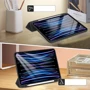 Аксесуар для iPad BeCover Tri Fold Soft TPU with Pencil mount Black for iPad Air 13 (2024 / 2025) (711466): Особливості Складається в підставку, відділення для стілусу, Приємний на дотик, Надійний захист від подряпин і забруднень, Стильний зовнішній вигляд, Стильний дизайн, Зручно тримати в руці, режим автопробудження/