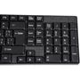 Клавиатура 2E KS 106 (2E-KS106UB) Black: Количество клавиш 102