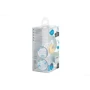 Пустушка Nuvita Air55 Cool симетрична з ковпачком LOVE 6m+ жовто-сіра (NV7085SC): Вид пустушки классическая