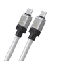 Кабель Baseus USB-C to USB-C CoolPlay Series 100W 1m White (CAKW000202): Длина 1 м