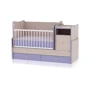 Кроватка-трансформер Bertoni Trend Plus (white/violet)