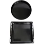 Електрична духовка настільна Saturn ST-EC3801 Black: Розміри 32х52х43 см