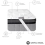 Наматрасник Sonex Simple Wool из шерсти 200х200 см (SO102385): Производитель Sonex