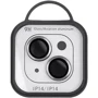 Захисне скло для iPhone Epik Metal Classic Silver для Camera iPhone 15 / 15 Plus: Тип захисту екрана на камеру