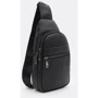 Мужская сумка-слинг Borsa Leather черная (K13295bl-black): Страна производитель Тайвань
