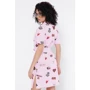 Платье FashionUp PL-1767J-44 44 розовое повседневное до середины бедра: Состав Хлопок