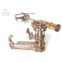 Механічний 3D пазл UGEARS "Авіатор" (70053): Кількість фрагментів, шт 726