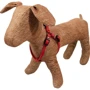 Шлейка Lucky Pet шкіряна подвійна 1x23-30 см червона (4820224217659): Виробник Lucky Pet