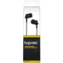 Наушники Hapollo EP-2020 Black: Тип конструкции вакуумные