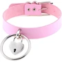 Чокер-ошейник SKN-AS02 PINK