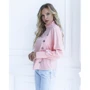 Блуза ISSA PLUS SA_10 48 розовая с длинным рукавом: Сезон Демисезон