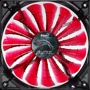 Кулер Aerocool Shark Fan Devil Red