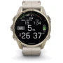 Смарт-часы Garmin Fenix 8 AMOLED 43mm Sapphire Soft Gold with Limestone Leather Band (010-02903-40): Материал ремешка Кожа