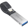 USB-флешка SanDisk 16GB iXpand USB 3.0/Lightning (SDIX30C-016G-GN6NN): Объем памяти 16 GB