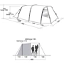 Палатка Easy Camp Huntsville 500 Red