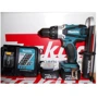 Шуруповерт аккумуляторный Makita BHP448RFE: Тип инструмента ударный
