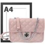 Жіноча сумка крос-боді Valiria Fashion рожева (ODA8186-pink): Матеріал Искусственная кожа