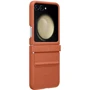 Чехол для телефонов Epik Leather Case Brown for Samsung F731 Galaxy Flip 5: Совместимость Samsung F731 Galaxy Flip 5
