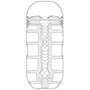 Мастурбатор Tenga Air Cushion Cup, 15x4.5 см