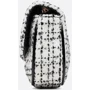 Жіноча сумка крос боді GUESS SPARK MICRO MINI чорно-біла (HWTZ8700780-BKW): Стать Женский
