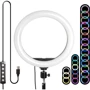 Набір блогера 2в1 XOKO BS-610 (стійка 160 см з RGB LED-лампою 26 см, штатив 19 см настільний) фото 8