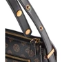Женская сумка через плечо Guess Hensely Logo Top Zip Shldr Bag темно-коричневая (HWPB8378180-MCM): Тип Сумки