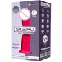 Фаллоимитатор с вибрацией SilexD Henry Vibro Pink (MODEL 2 size 7in), двухслойный