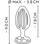 Анальная пробка Orion Metal Cage Butt Plug