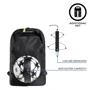 Чоловічий рюкзак антизлодій XD Design Bobby Urban Lite 15.6" Black чорний (P705.501): Тип ручки Плечевой ремень, Короткая ручка
