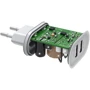 Зарядное устройство Ugreen Wall Charger 2xUSB CD104 3.4A White (20384): Кабель в комплекте отсутствует