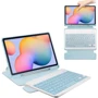 Аксессуар для планшетных ПК BeCover Case Rotatable Smart Keyboard Light Blue for Samsung Galaxy Tab S6 Lite 2024 P620/P625/P627 (712590) фото 4