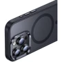 Чехол для iPhone Benks MagClap Mist Protective Black Titanium for iPhone 15 Pro Max: Цвет черный