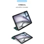 Аксессуар для iPad ArmorStandart Smart Case Pine Green for iPad Air 11 (2024 / 2025) (ARM78144): Материал искусственная кожа