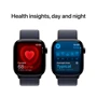 Apple Watch Series 10 46mm GPS Jet Black Aluminum Case with Ink Sport Loop (MWWR3QH/A) UA: Вбудована пам'ять 64 ГБ